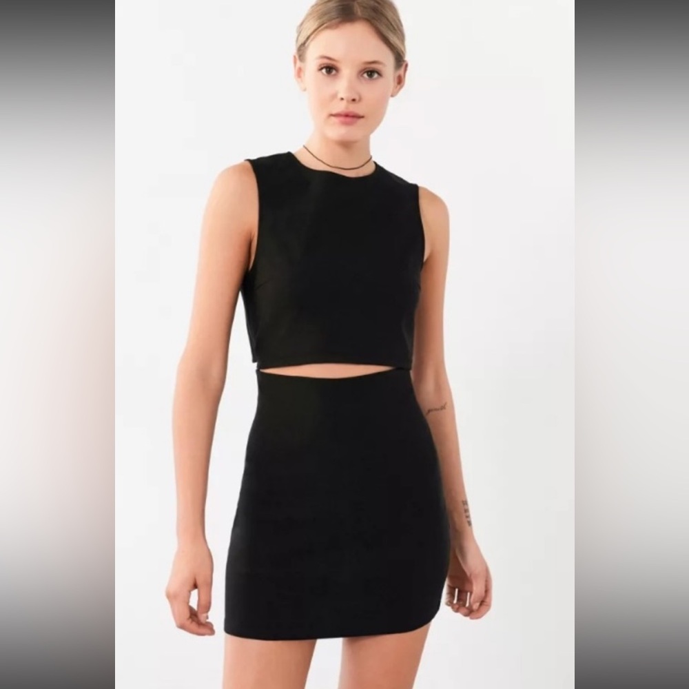Urban Outfitters Lucca Black Two-Piece Dress